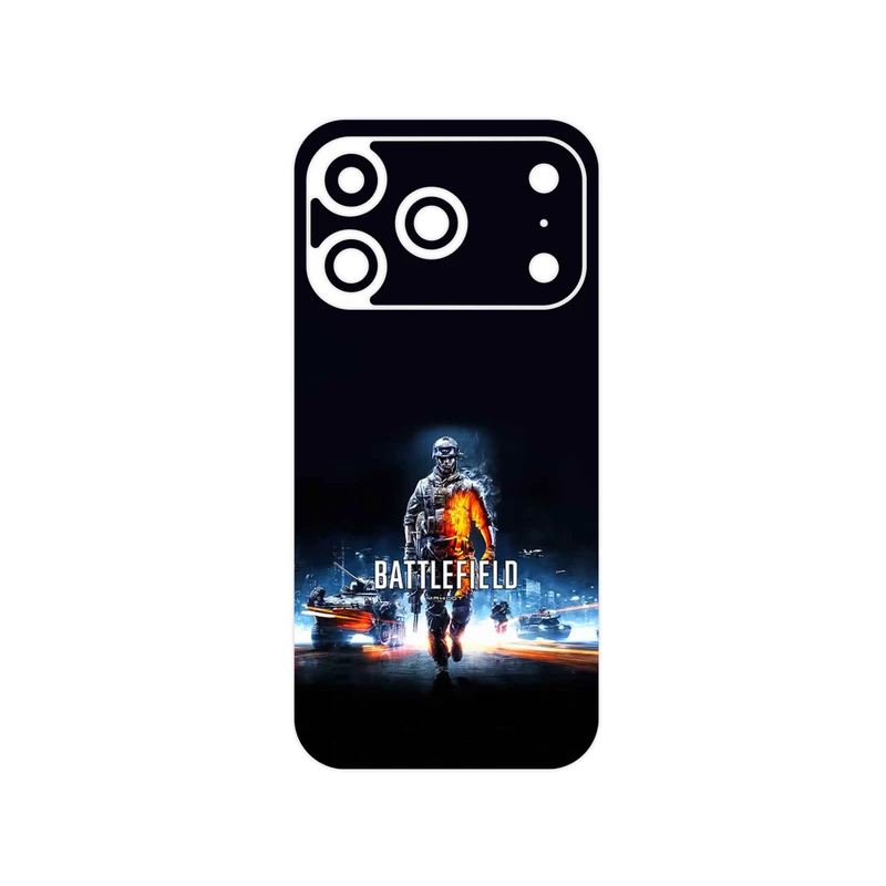 برچسب پوششی ماهوت مدل Battlefield Game Series مناسب برای گوشی موبایل اپل iPhone 17 Pro