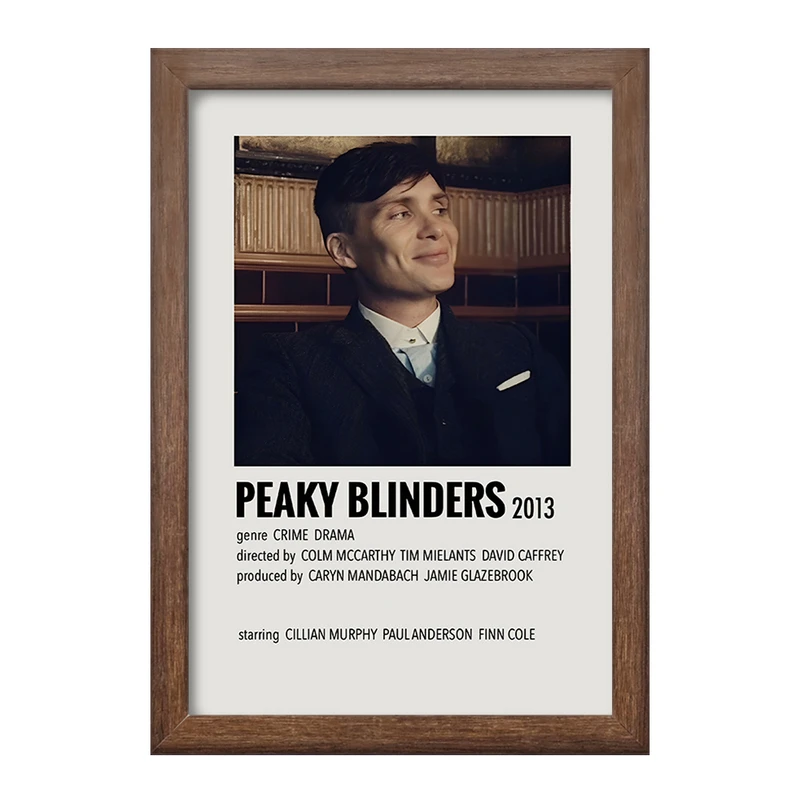 تابلو خندالو طرح پیکی بلایندرز (Peaky Blinders) کد F13127