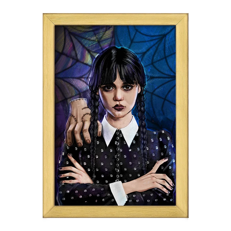 تابلو خندالو طرح ونزدی (Wednesday) کد F2462