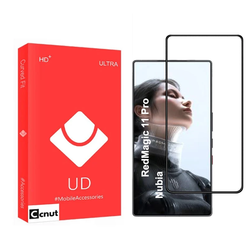 محافظ صفحه نمایش کوکونات مدل FULL-UDR مناسب برای گوشی موبایل ZTE Nubia Red Magic 11 Pro