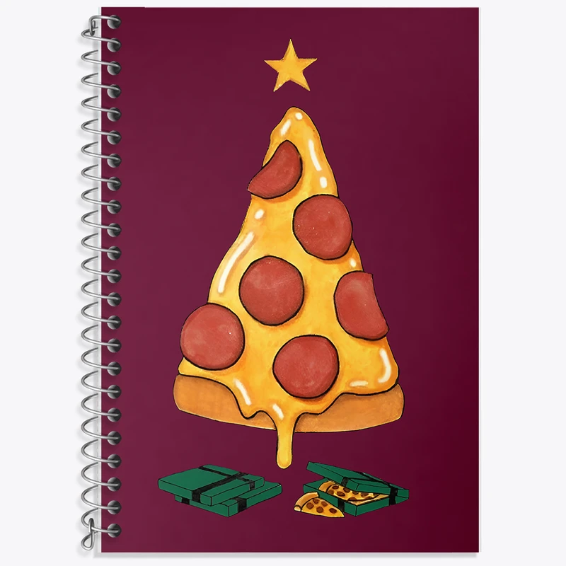 دفتر نت موسیقی 50 برگ خندالو طرح پیتزا کد F10597