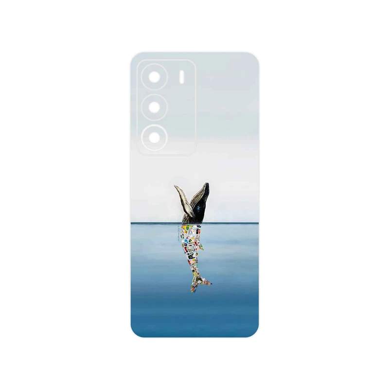 برچسب پوششی ماهوت مدل Collage of Sea Trash مناسب برای گوشی موبایل ریلمی C71