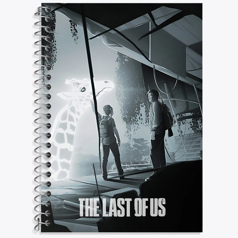 دفتر نت موسیقی 50 برگ خندالو طرح (The Last Of Us) آخرین بازمانده از ما کد N9318