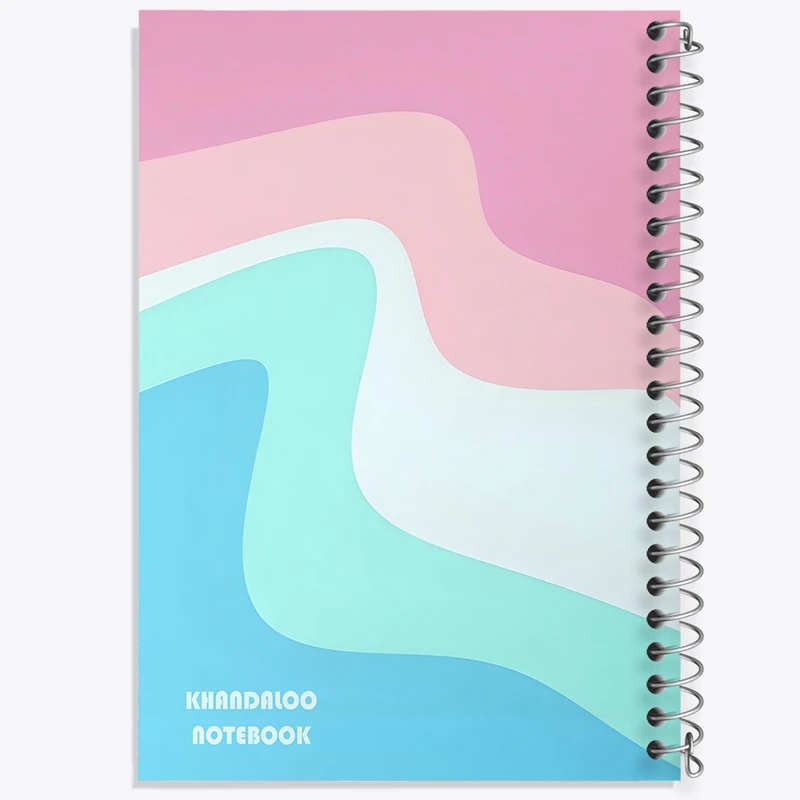 دفتر شطرنجی 50 برگ خندالو طرح مدرن  کد N8626