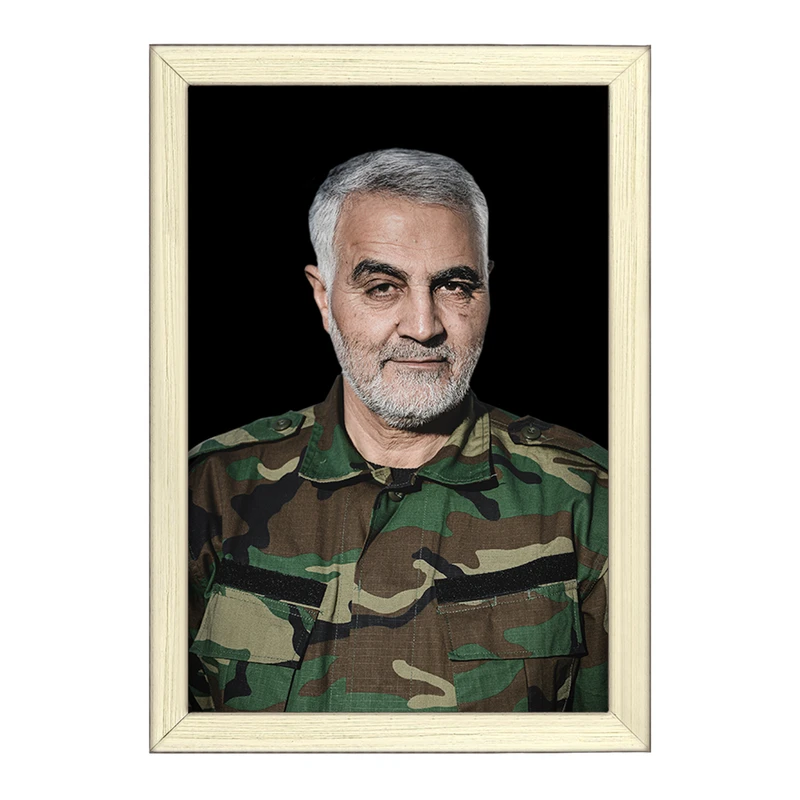 تابلو خندالو طرح سردار قاسم سلیمانی  کد 12609