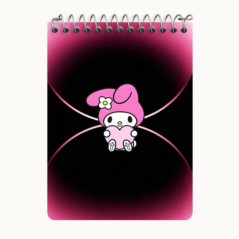 دفتر یادداشت 50 برگ خندالو طرح ملودی کد N6801