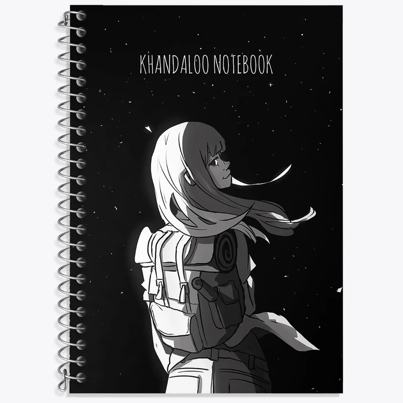 دفتر لغت 50 برگ خندالو طرح دخترانه کد N7993