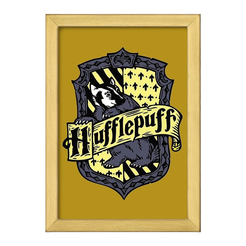تابلو خندالو طرح هافلپاف هری پاتر Harry Potter  کد 19356