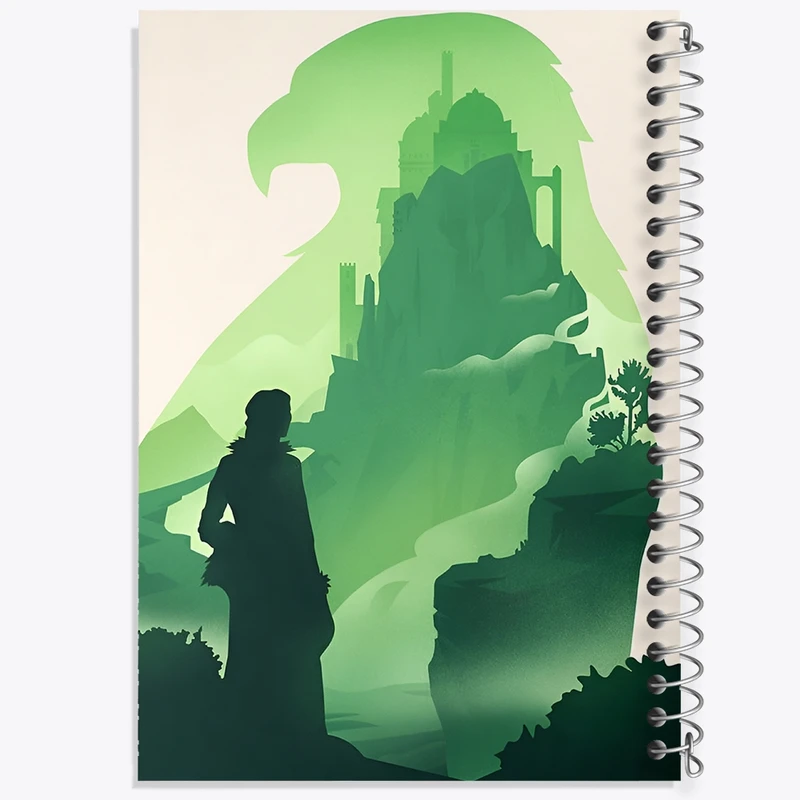 دفتر لیست خرید 50 برگ خندالو طرح گیم اف ترونز (Game of Thrones) کد F11126