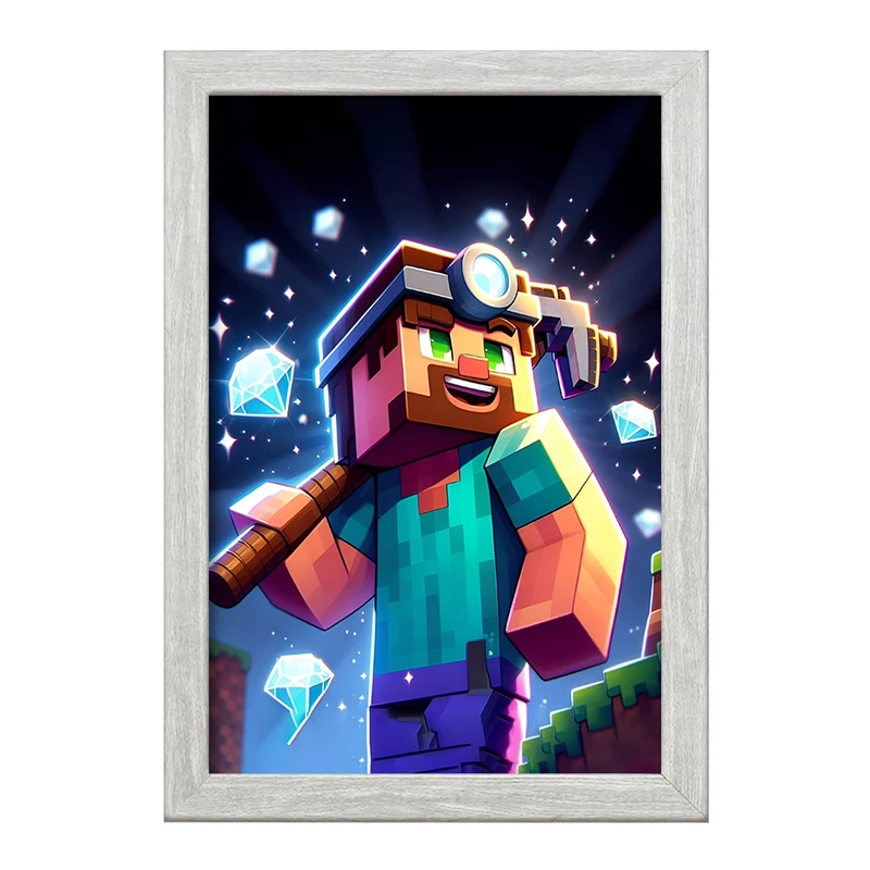 تابلو خندالو طرح ماینکرافت (Minecraft) کد F3531