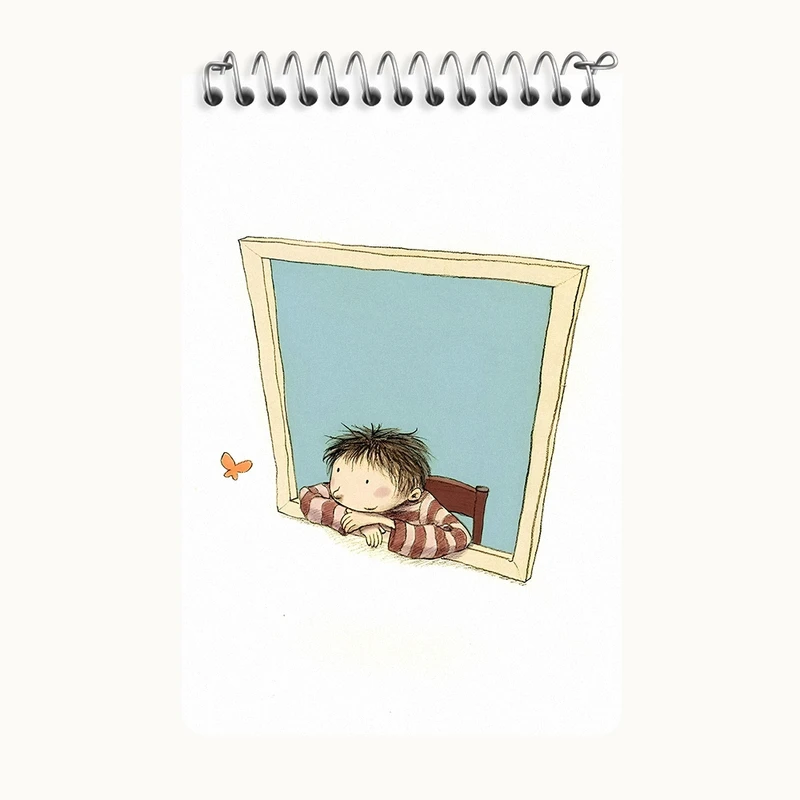 دفتر یادداشت 50 برگ خندالو طرح پسر بامزه کد F8186