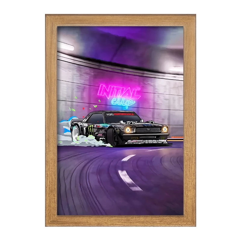 تابلو خندالو طرح فورد (Ford) کد F13517