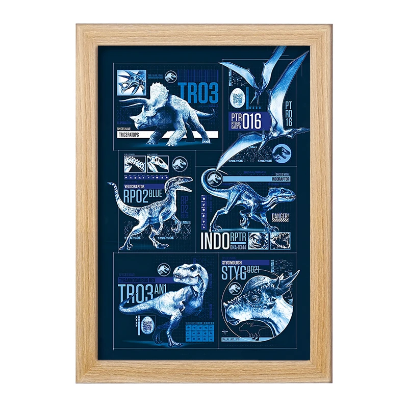 تابلو خندالو طرح دایناسور (Dino) کد F13767