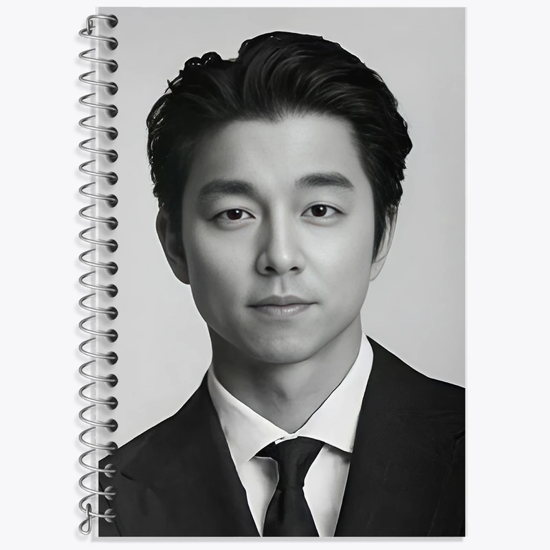 دفتر زبان 50 برگ خندالو مدل سه خط طرح گونگ یو کد F11148