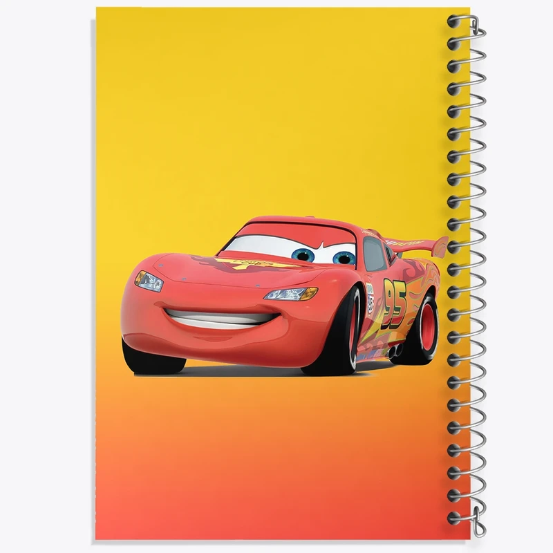 دفتر طراحی 50 برگ خندالو طرح ماشین ها (Cars) کد 36533