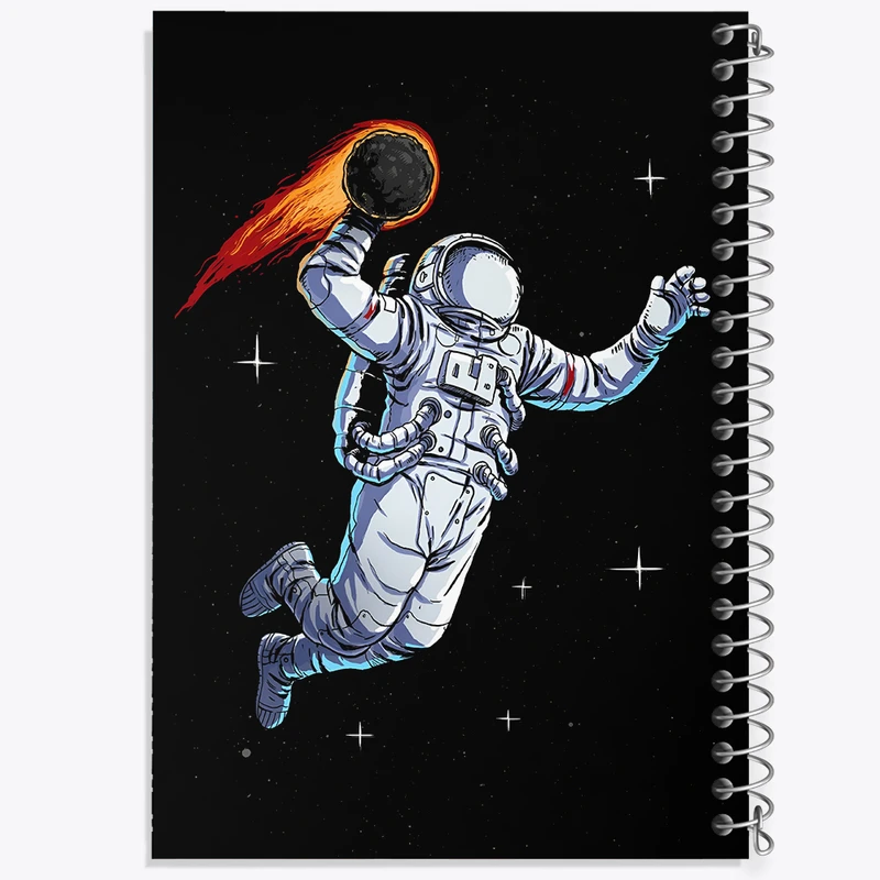 دفتر نقاشی 50 برگ خندالو طرح فضانورد کد F4578