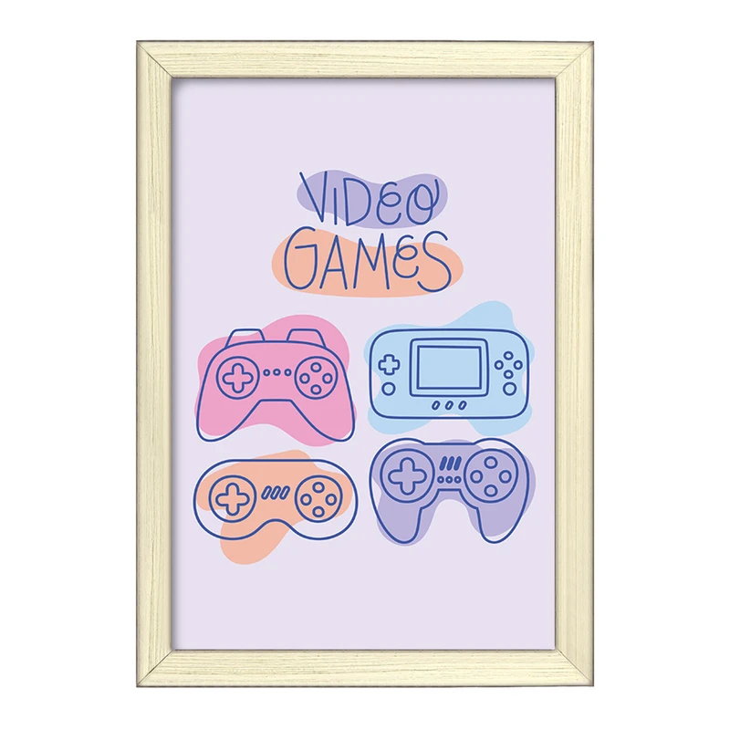 تابلو خندالو طرح گیمر (Gamer) کد F1542