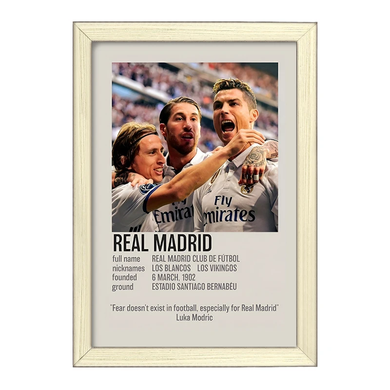تابلو خندالو طرح رئال مادرید (Real Madrid) کد F13470