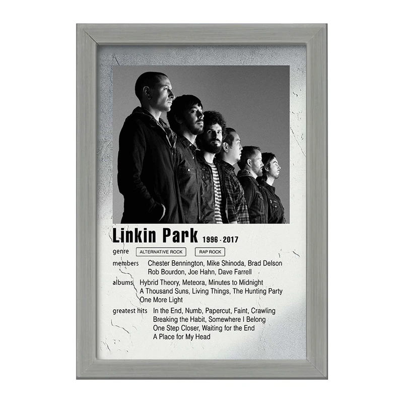 تابلو خندالو طرح لینکین پارک (Linkin Park)   کد F11235