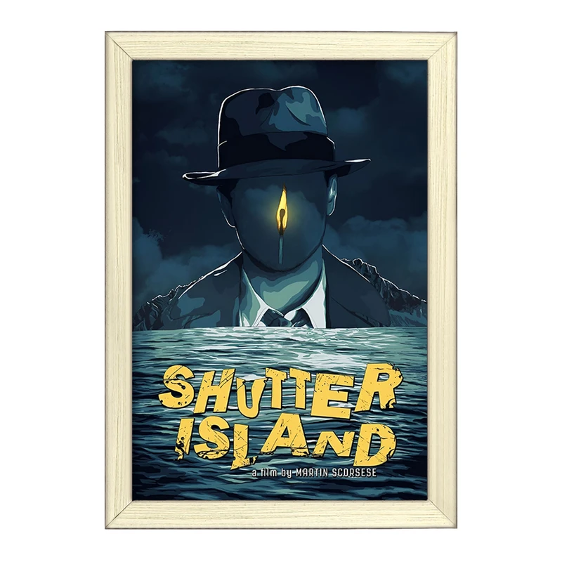 تابلو خندالو طرح جزیره شاتر (Shutter Island) کد F10173