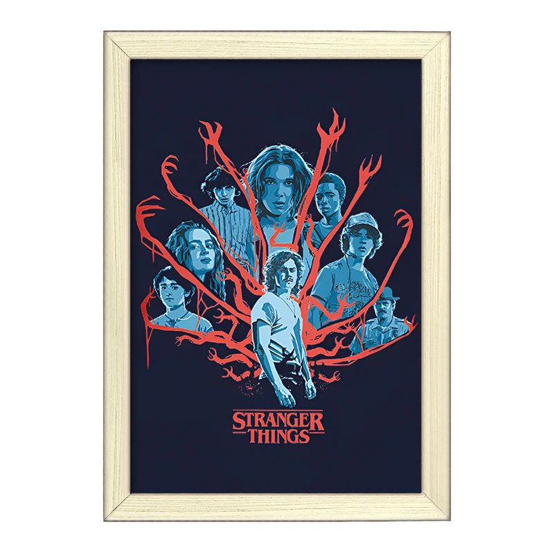 تابلو خندالو طرح استرنجر تینگز (Stranger Things) کد F10163