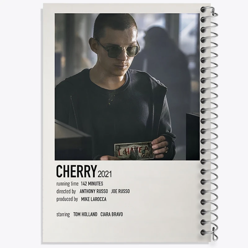 دفتر شطرنجی 50 برگ خندالو طرح چری (Cherry) کد F13139