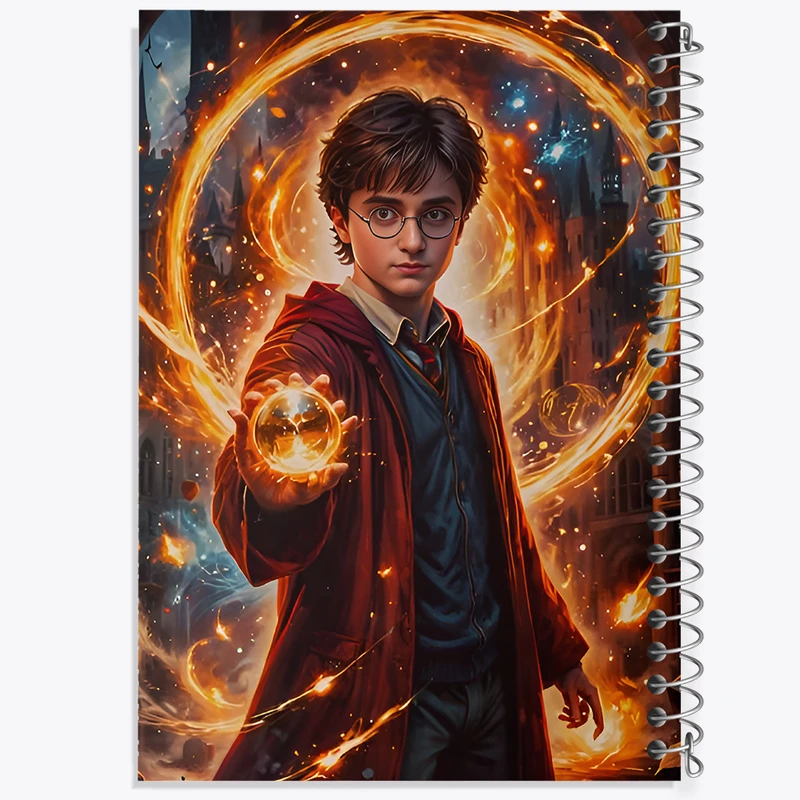 دفتر مشق 50 برگ خندالو طرح هری پاتر (Harry Potter) کد F12039