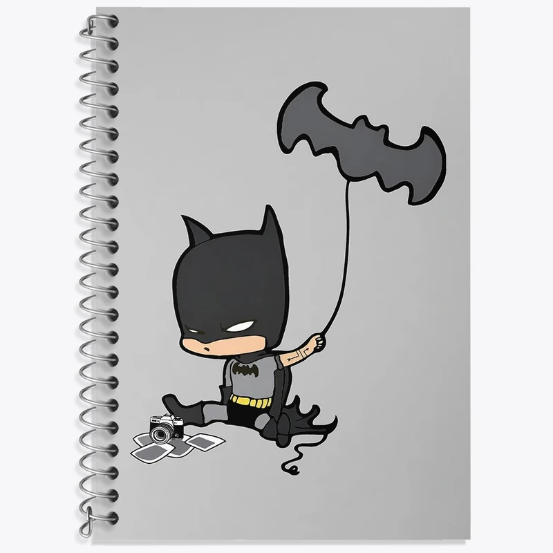 دفتر لغت 50 برگ خندالو طرح بتمن (Batman) کد F3968