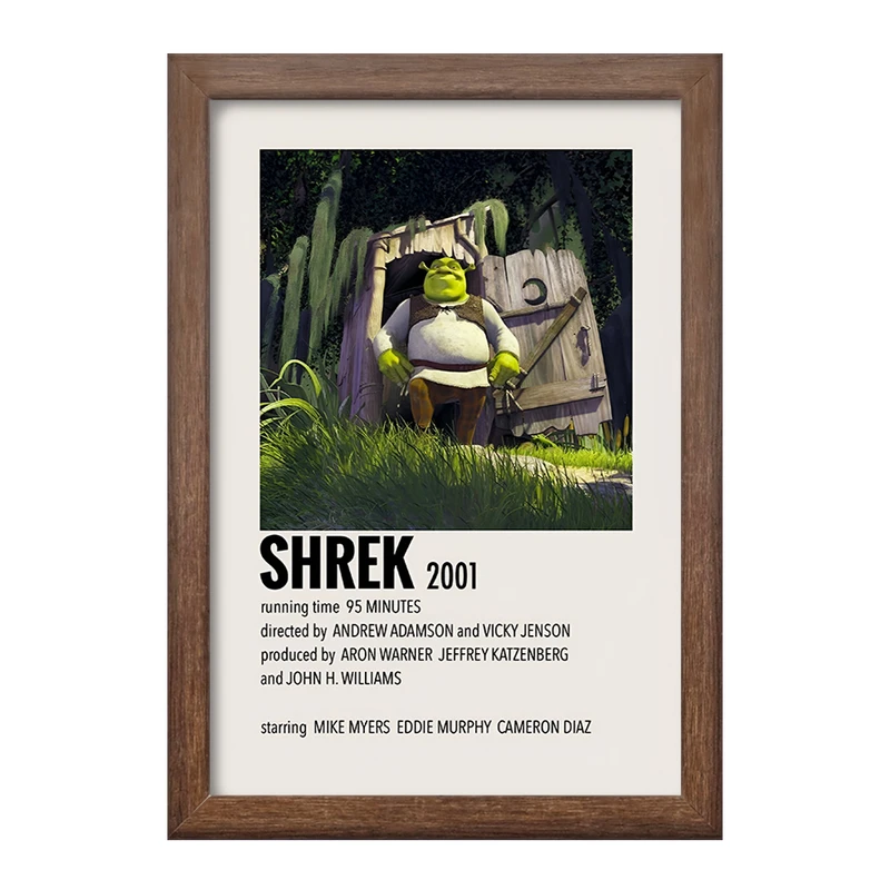 تابلو خندالو طرح شرک (Shrek) کد F13220