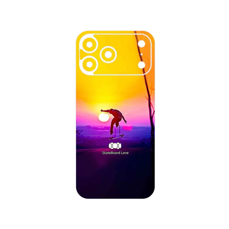 برچسب پوششی ماهوت مدل Skateboard مناسب برای گوشی موبایل اپل iPhone 17 Pro Max