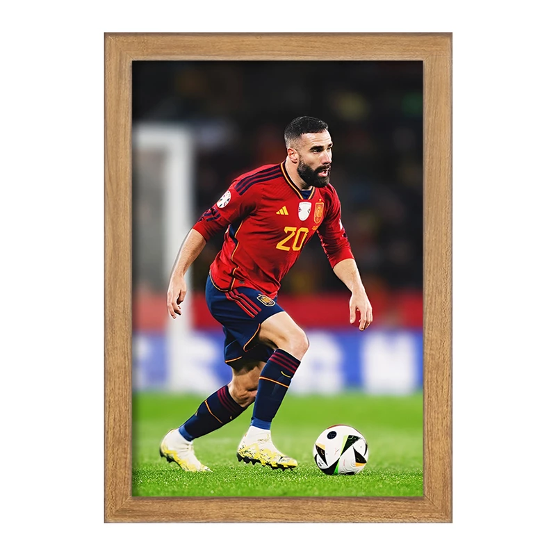 تابلو خندالو طرح دنی کارواخال (Dani Carvajal) کد F14338
