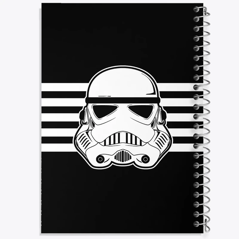 دفتر ژورنال نویسی 50 برگ خندالو مدل نقطه ای طرح جنگ ستارگان کد F3589