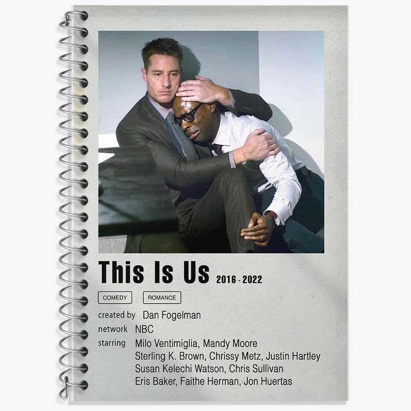 دفتر لغت 50 برگ خندالو طرح این ما هستیم (This Is Us) کد F11929