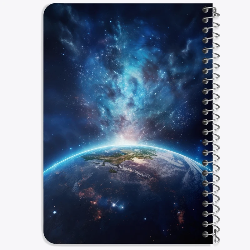 دفتر یادداشت 50 برگ خندالو طرح زمین کد F2728