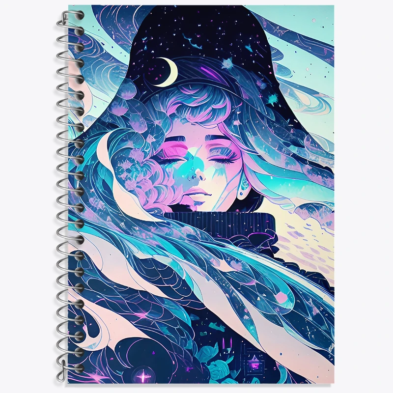 دفتر نت موسیقی 50 برگ خندالو طرح دخترانه کد F4784