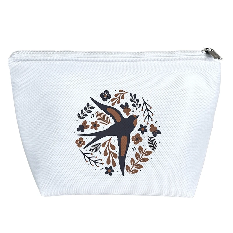کیف لوازم آرایش دخترانه خندالو مدل پرستو (Swallows) کد H2133