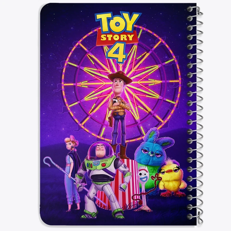 دفتر یادداشت 50 برگ خندالو طرح داستان اسباب بازی Toy Story  کد 3924
