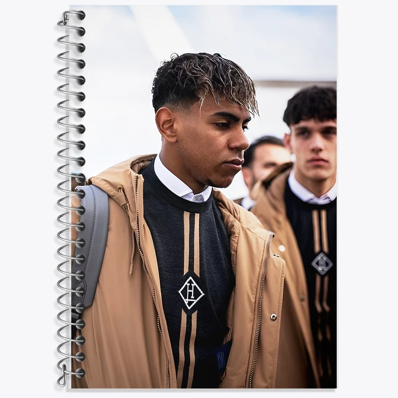 دفتر نت موسیقی 50 برگ خندالو طرح لامین یامال (Lamine Yamal) کد F14308