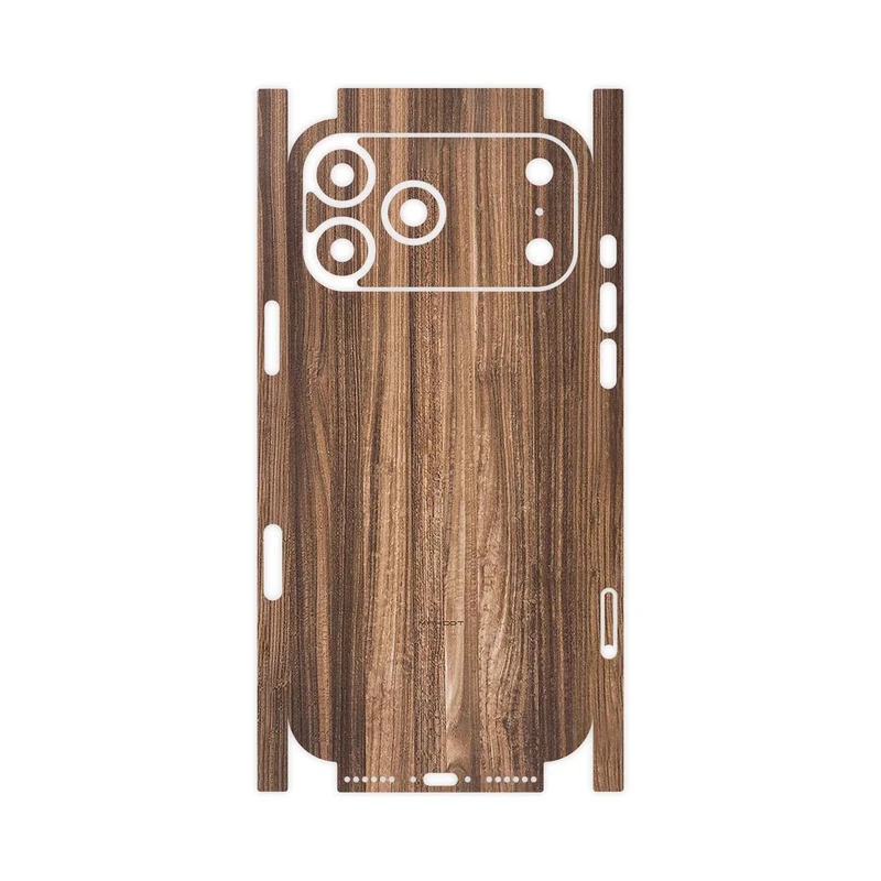 برچسب پوششی ماهوت مدل Light_Walnut_Wood-FullSkin مناسب برای گوشی موبایل اپل iPhone 17 Pro Max