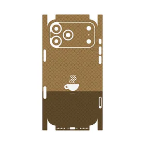 MAHOOT Minimal Cup of Coffee Icon-FullSkin Cover Sticker for Apple iPhone 17 Pro Max