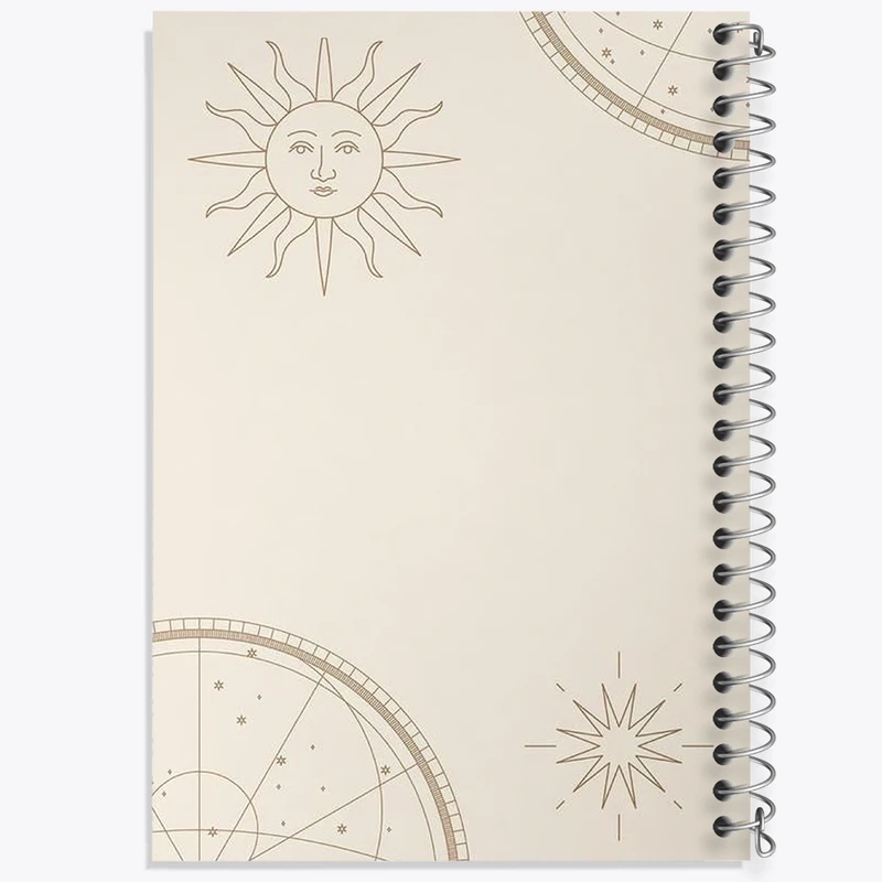 دفتر طراحی 50 برگ خندالو طرح Aesthetic کد N2299