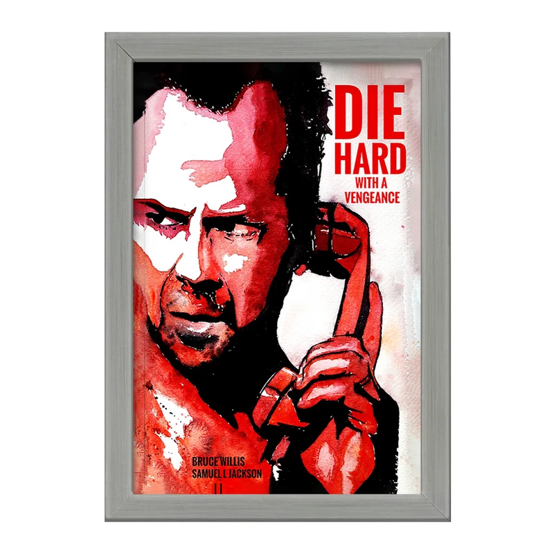 تابلو خندالو طرح جان سخت (Die Hard) کد F11370