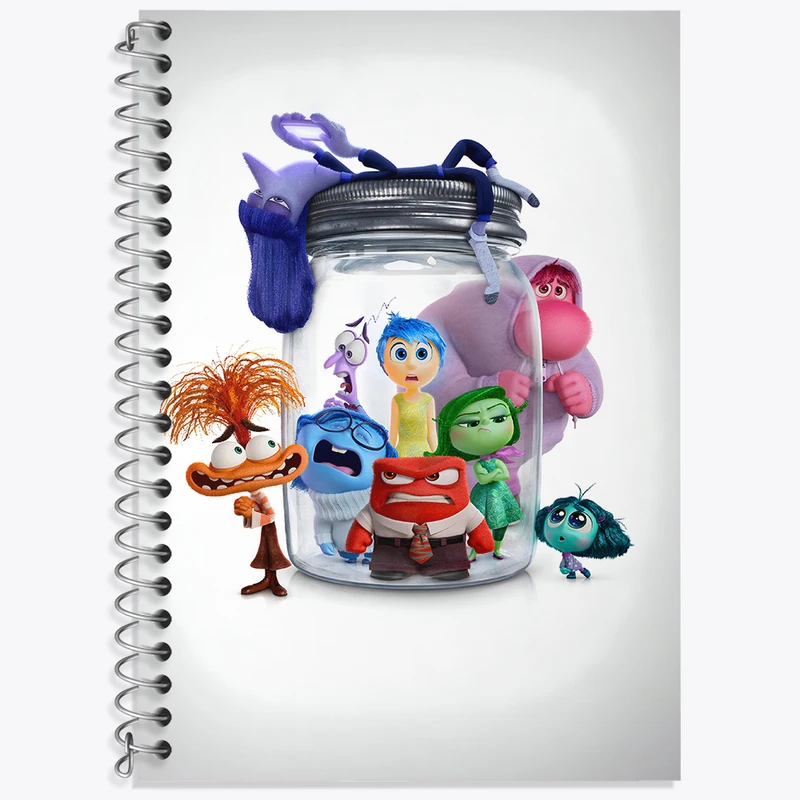 دفتر نت موسیقی 50 برگ خندالو طرح اینساید اوت کد F3352