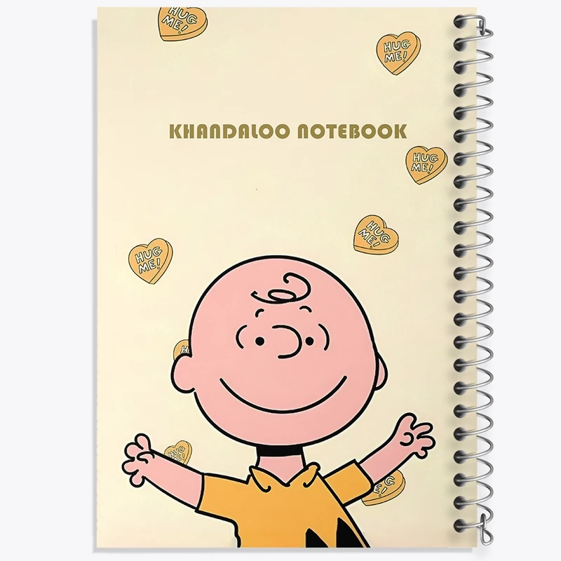 دفتر طراحی 50 برگ خندالو طرح اسنوپی (snoopy) کد N6356