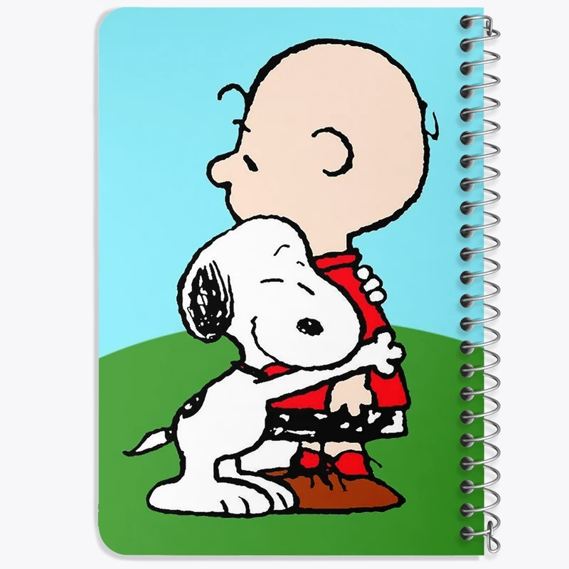 دفتر یادداشت 50 برگ خندالو طرح انیمیشن اسنوپی Snoopy کد 13877
