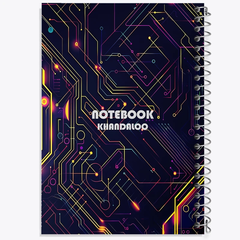 دفتر مشق 50 برگ خندالو طرح مدرن کد N7577