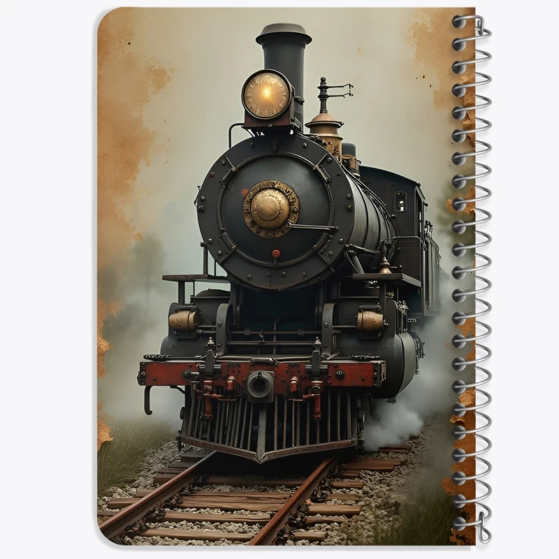 دفتر یادداشت 50 برگ خندالو طرح قطار کد F9487