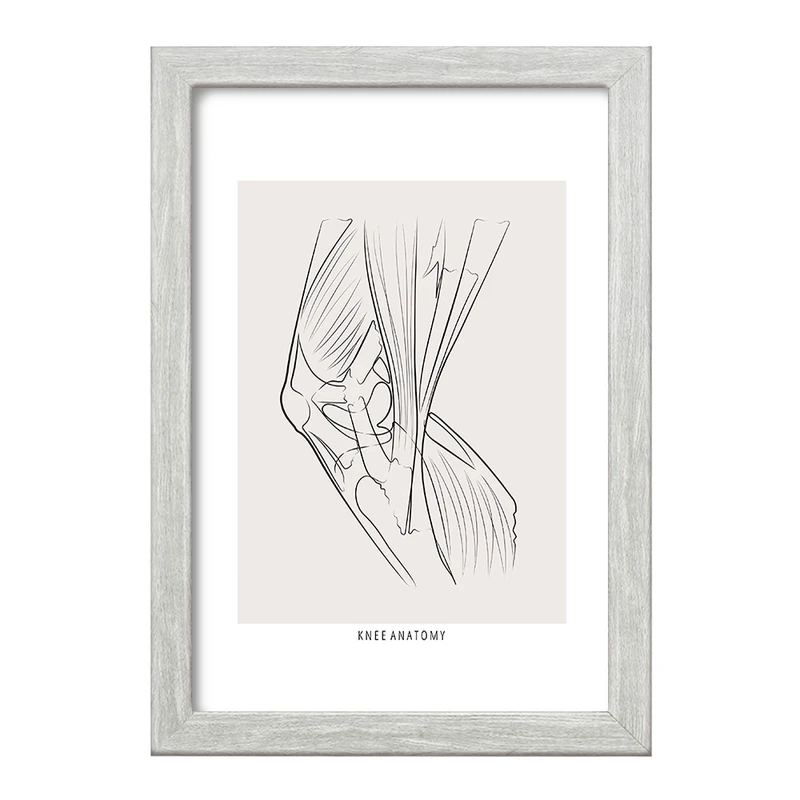 تابلو خندالو طرح آناتومی زانو (Knee Anatomy) کد F13925