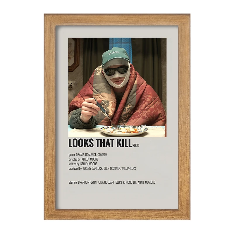 تابلو خندالو طرح چهره کشنده (Looks That Kill) کد F13081