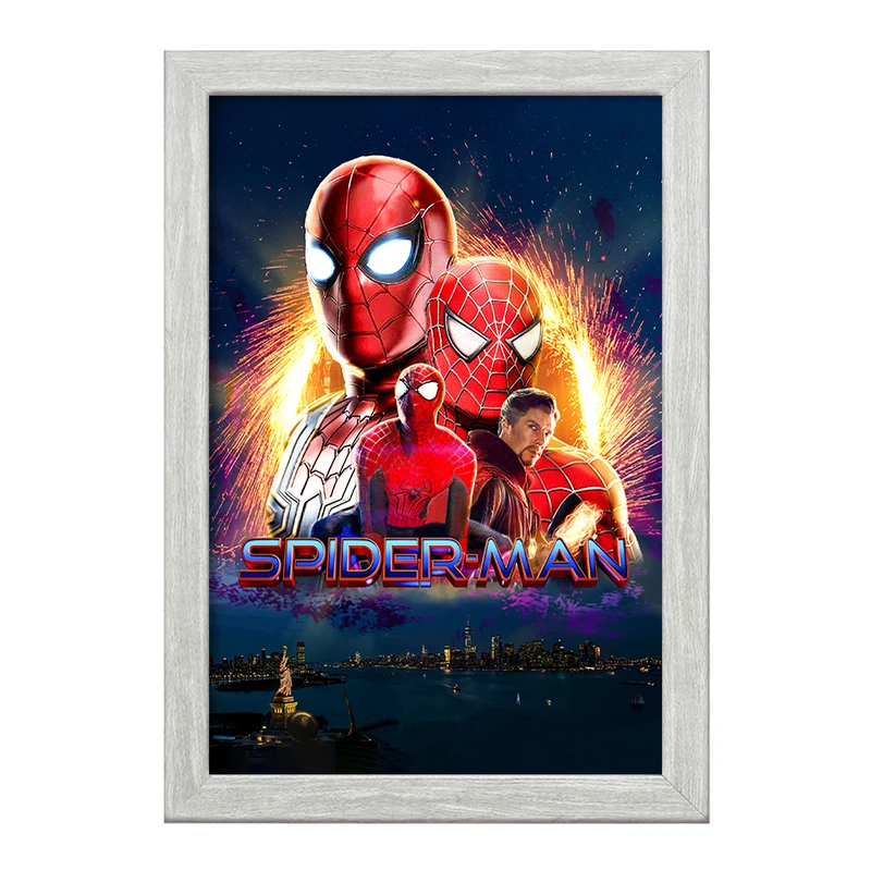 تابلو خندالو طرح مرد عنکبوتی (Spider Man) کد F2101